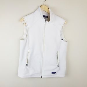 Patagonia | Synchilla Off White Zip Fleece Vest